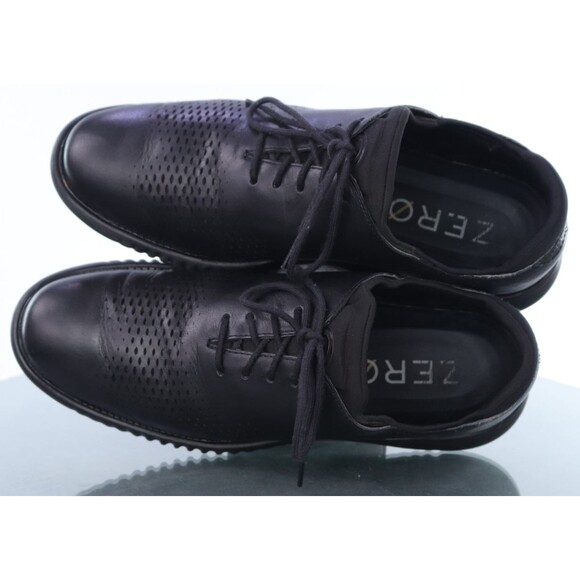Cole Haan Zerogrand Men\'s Laser Cut Oxfords Dress Shoes Size 10 M Leather C23832